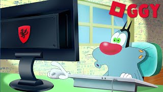 Oggy and the Cockroaches  THE GAMER S04E32 CARTOON  New Episodes in HD [upl. by Kimberlee402]