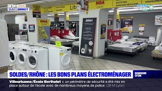 Soldes dans le Rhône  les bons plans électroménager [upl. by Lea]