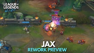 Jax Rework  Wild Rift [upl. by Aleemaj]