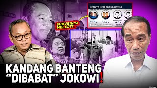 SURVEI AHMAD LUTFI quotRUNTUHKANquot KANDANG BANTENG  MANA YANG BILANG EFEK JOKOWI NOL🤣 PDIP PUSING [upl. by Malanie]