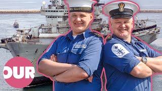 Meet The Crew On Board An Aircraft Carrier  Warship E1  Our Stories [upl. by Keverian527]