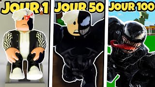 100 JOURS en VENOM SUR BROOKHAVEN RP  ROBLOX [upl. by Einaled]