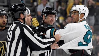 NHL Refs Getting CheckedPunchedShoved Part 2 [upl. by Engdahl]