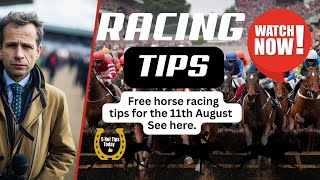 Free Horse Racing Tips Today  Monday 12th August  Racing At Ayr And Windsor [upl. by Deryl]