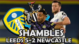 SHAMBLES LEEDS VS NEWCASTLE 52 [upl. by Leryt656]