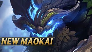 WILD RIFT MAOKAI GAMEPLAY  NEW OP CHAMPION BUILD amp RUNES [upl. by Mcquoid669]