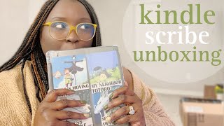 cozy kindle scribe unboxing ✨🤎 Tour  Ghibli decor [upl. by Maples286]