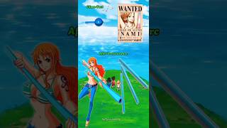 Wellerman Bounty  Namis Bounty Evolution and ClimaTact Weapon in One Piece onepiece edit nami [upl. by Doroteya]