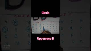 Recognition of letter Bb। Rainbow Writing Worksheet। [upl. by Mojgan]