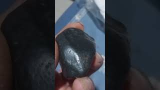 Black Carbonado meteorite meteorite gemstone gemstone heavymetal carbonite carbonite [upl. by Kyriako]