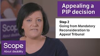 How to Appeal a PIP Decision Step Two  Mandatory Reconsideration to Appeal Tribunal [upl. by Maurili]