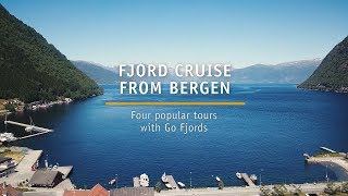 Four popular fjord cruises from Bergen Norway [upl. by Gualterio]