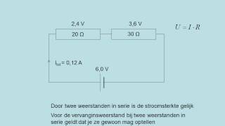 Serie en parallelschakelingen vwo [upl. by Westfahl]