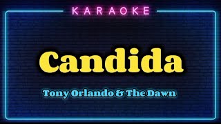 Candida by Tony Orlando amp The DawnKaraoke Version [upl. by Nahoj310]