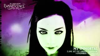 Evanescence  My Immortal Live at 02 Arena London 2022  Official Visualizer [upl. by Anneyehc685]