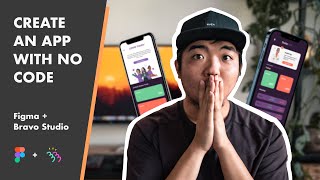 How to Create an App with No Code using Figma  Bravo Studio  Getting Started [upl. by Bevers]