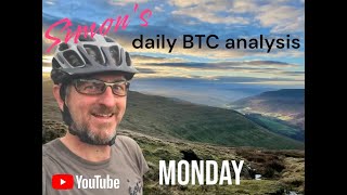 Monday Bitcoin Price action [upl. by Kemeny494]