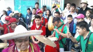 carnaval santiago acahualtepec 2014 banda la super tierra y banda tierra mojada [upl. by Leoni471]