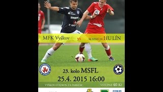 MFK vyškov vs SK Spartak Hulín [upl. by Htederem594]