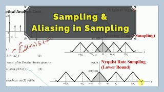 Sampling and Aliasing Explained Using Sampling Theorem Proof amp Aliasing in Sampling  ADC 42 [upl. by Alene499]