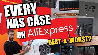 Every NAS CaseEnclosure on AliExpress  The Best and Worst [upl. by Nahtanohj]