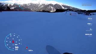 100 Tulot Audi quattro slope Madonna di Campiglio snowboard 4K [upl. by Rafaj]