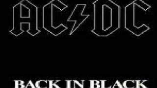 ACDC  BACK IN BLACK MUSIC WITH LYRICS [upl. by Urbani634]