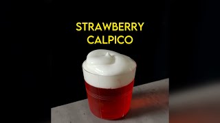 Strawberry Calpico [upl. by Ahsinev]