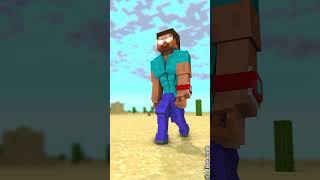 Zombie Becomes Herobrine in Thors Hammer Challenge ⌚⚡Part 2 Transform Watch [upl. by Caddric]