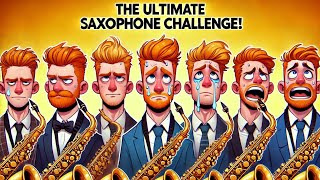 The ULTIMATE Saxophone Quintet Challenge 🎷🔥 [upl. by Lorita]