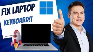 How to Fix Laptop Keyboard Not Working 2024 [upl. by Voltz]