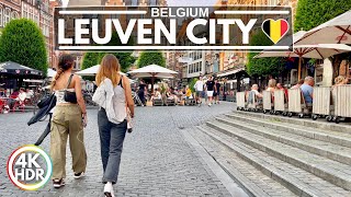 Leuven 🇧🇪 Belgium’s Beer Capital amp Best Student City in 2023  4KHDR 60FPS Walking Tour [upl. by Conni542]