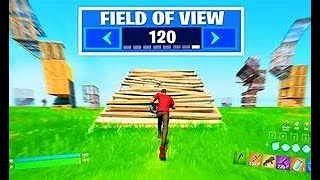 How to get a FOV Slider FORTNITE [upl. by Kanter]