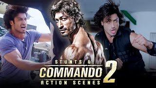 Commando 2 Super Scene  Stunning Action Scenes  Vidyut Jammwal  Adah Sharma  Esha Gupta  Freddy [upl. by Aicilihp242]