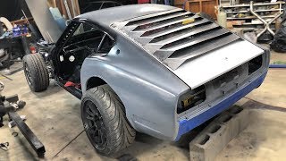 Building DIY Window Louvers For The 240z [upl. by Gessner]