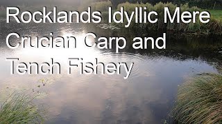 Tench fishing at Rocklands Mere in Norfolk [upl. by Octave]