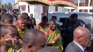 Otumfuo in Oguaa Cape Coast [upl. by Ahsikrats]