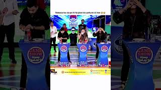 Rabeeca khan in gameshow edittrendingshortytshortshortfeedviralrabeasainshorts [upl. by Florry463]