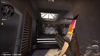 Falchion Fade Knife Showcase  All Animations [upl. by Ainoek]