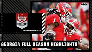 The best Georgia plays of the season 🤯🔥  College Football on ESPN [upl. by Nnylaehs]