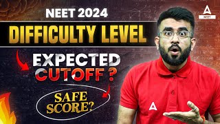 NEET 2024 Difficulty Level Expected Cut Off Safe Score  Nitesh Devnani [upl. by Ediva]