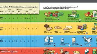 découvrir le guide alimentaire canadien [upl. by Ahsemat]