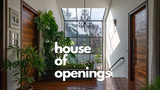 Varun amp Pujas Abode  House Of Openings  A dream house with sustainable living [upl. by Aekin]