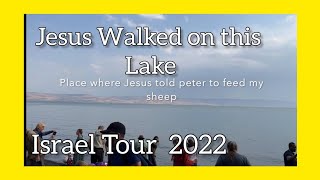 Jesus Walked on Water Lake Galilee [upl. by Estrin]