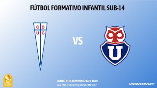 Universidad Católica vs Universidad de Chile SUB14 [upl. by Alberik]