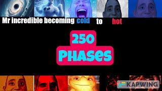 Mr incredible Becoming cold to hot 250 phases complete All stars supreme extension [upl. by Ernestus]