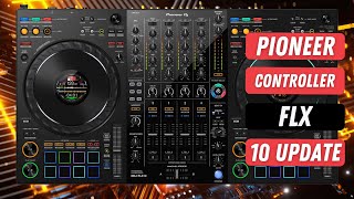 Pioneer DDJFLX10 Controller Update vom FLX6 [upl. by Ihsorih]