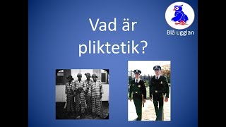 Vad är pliktetik Etik och moral En kort och enkel sammanfattning [upl. by Wilkie222]