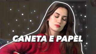 CANETA E PAPEL Os Arrais  Nicole Sierra cover [upl. by Anuat670]