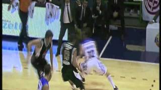 Travis Diener HIGHLIGHTS Dinamo Sassari vs Caserta  23102010  by Luca Puggioni [upl. by Ecnaret]